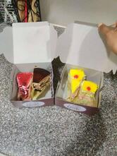 Celebration cake & Pizza