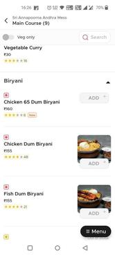 SRI ANNAPOORNA MESS(ANDHRA MESS)