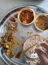 Navrang Restaurant pure veg thali in Panjim