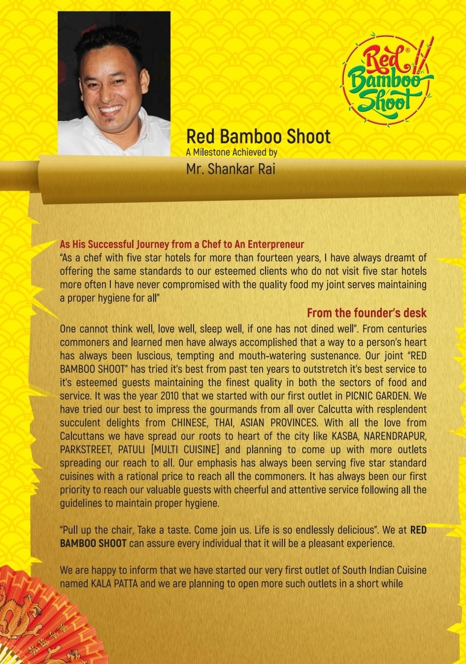 Red Bamboo Shoot Restaurant Narendrapur
