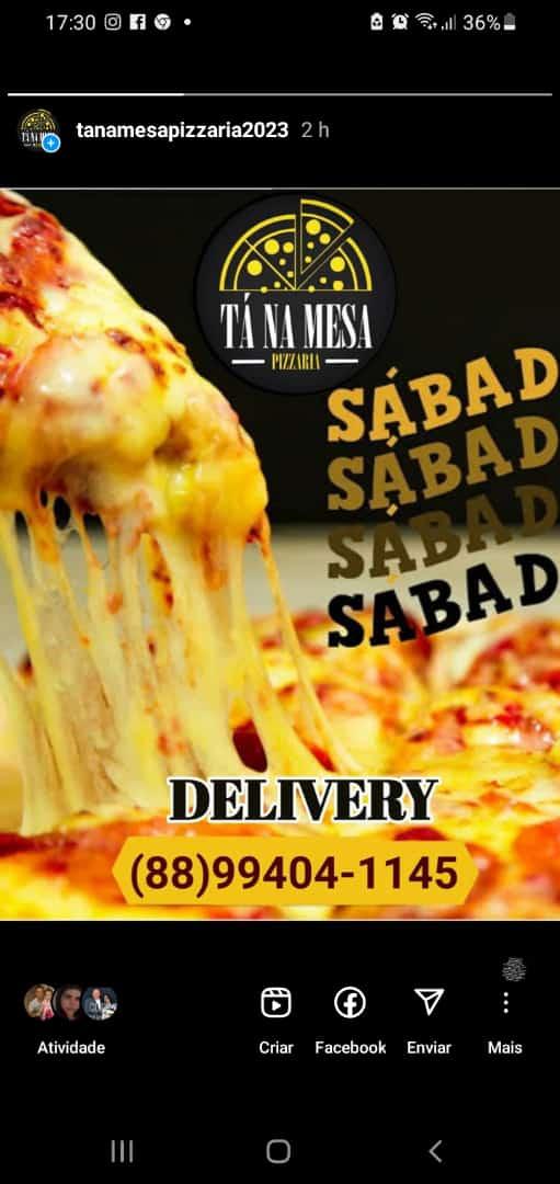 Pizzaria Tá Na Mesa