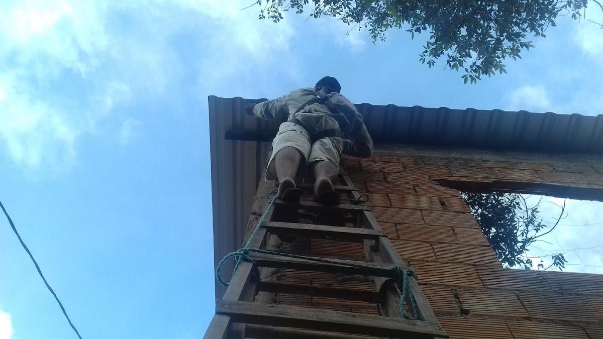 rancho canoa da aldeia Rua Contorno 2019