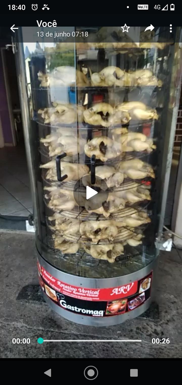 Frango assado Nicolau