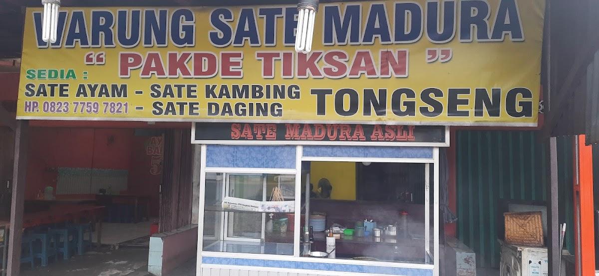 Sate Madura pakde tiksan