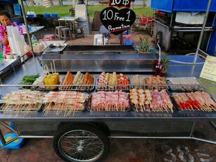 Street food stall