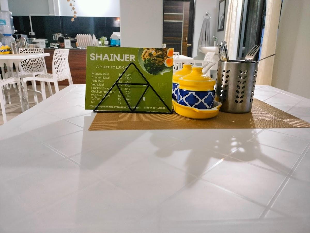 SHAINJER A PLACE TO LUNCH