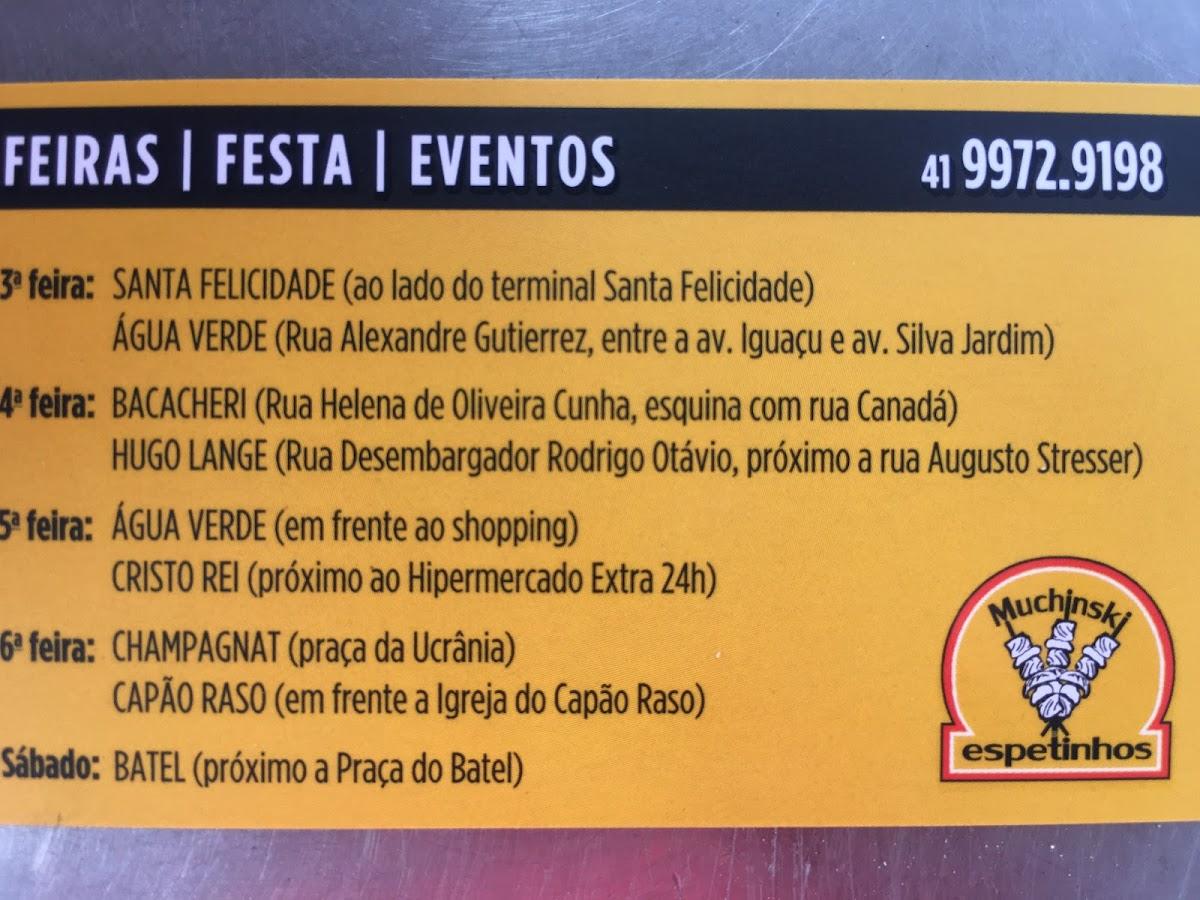 Espetinhos Muchinski