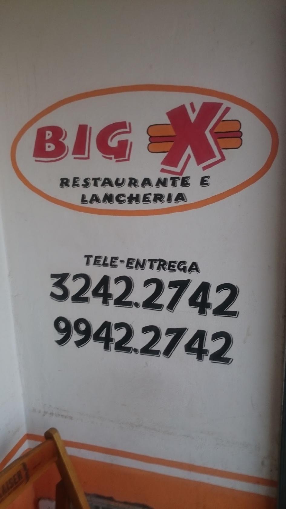 Big X Bar, Restaurante, Lanches e Conveniência