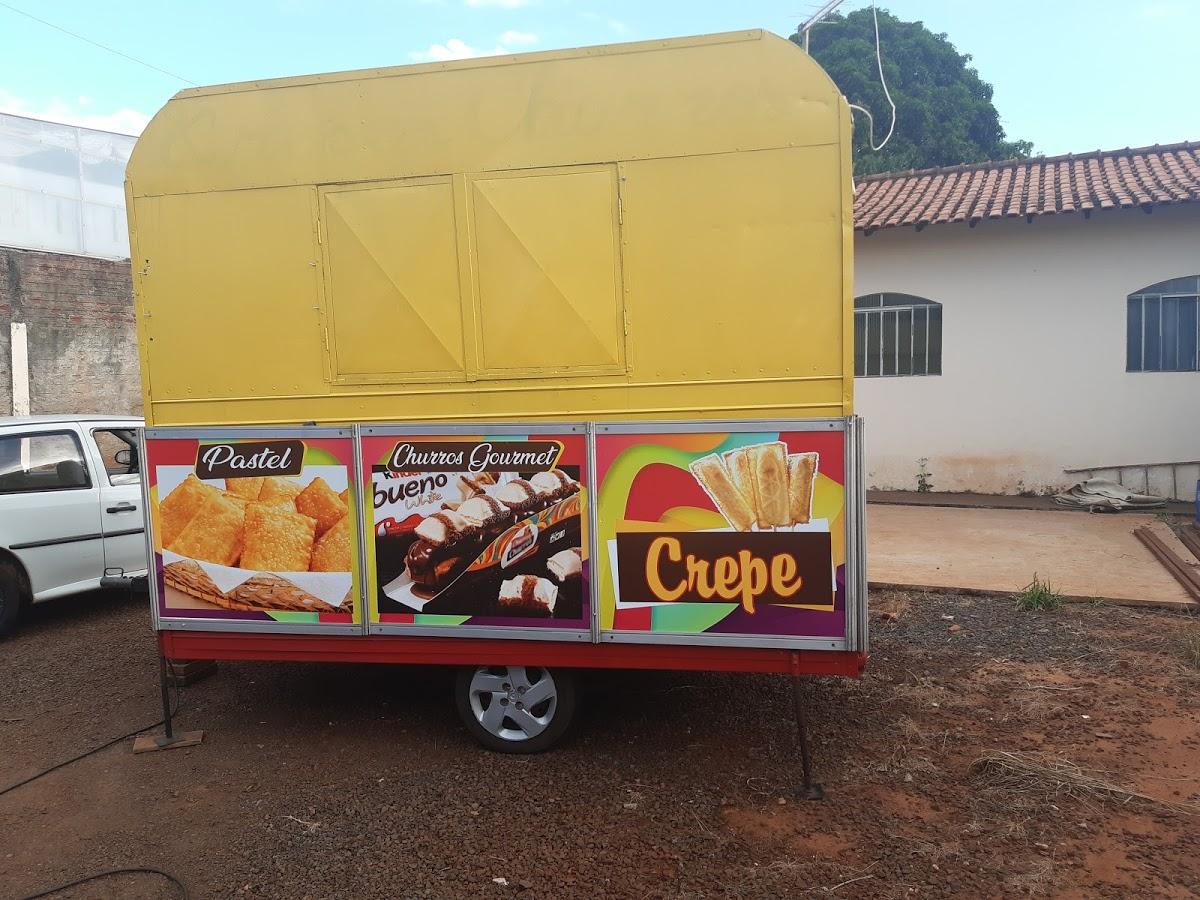 Pastel Krepes e churros jandaia