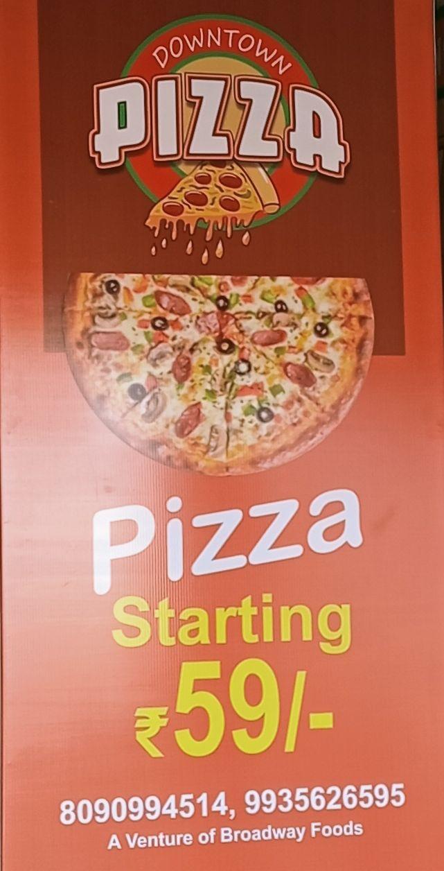 Downtown pizza