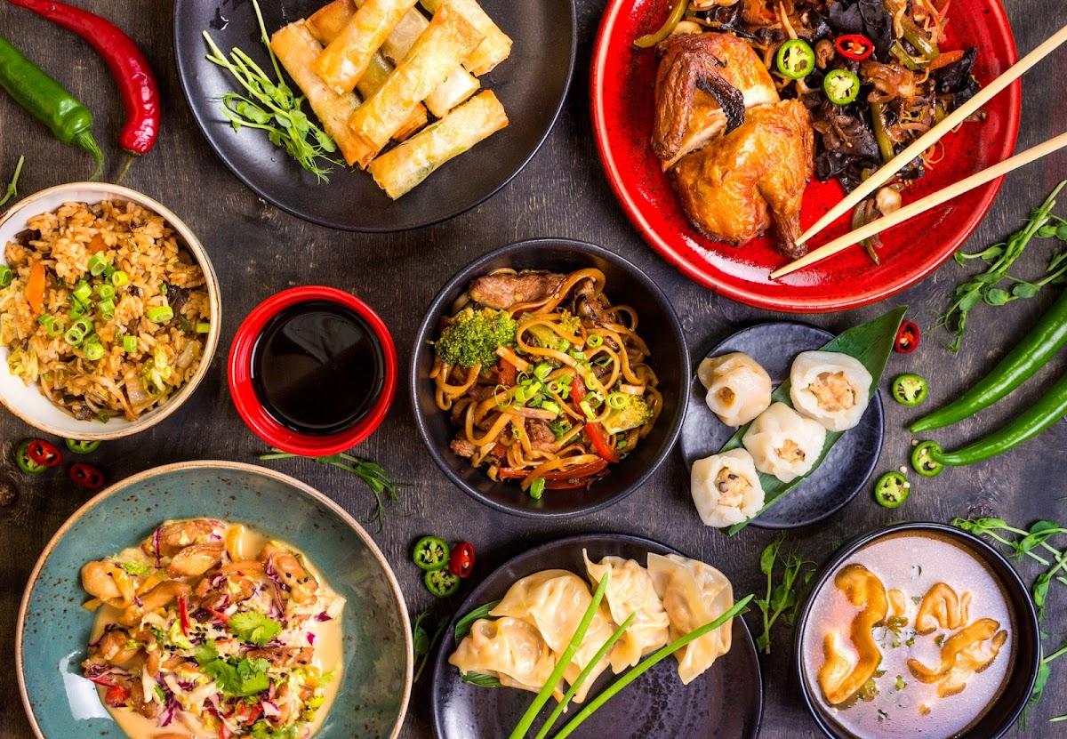 Cocina fusión ChinPerAmer.