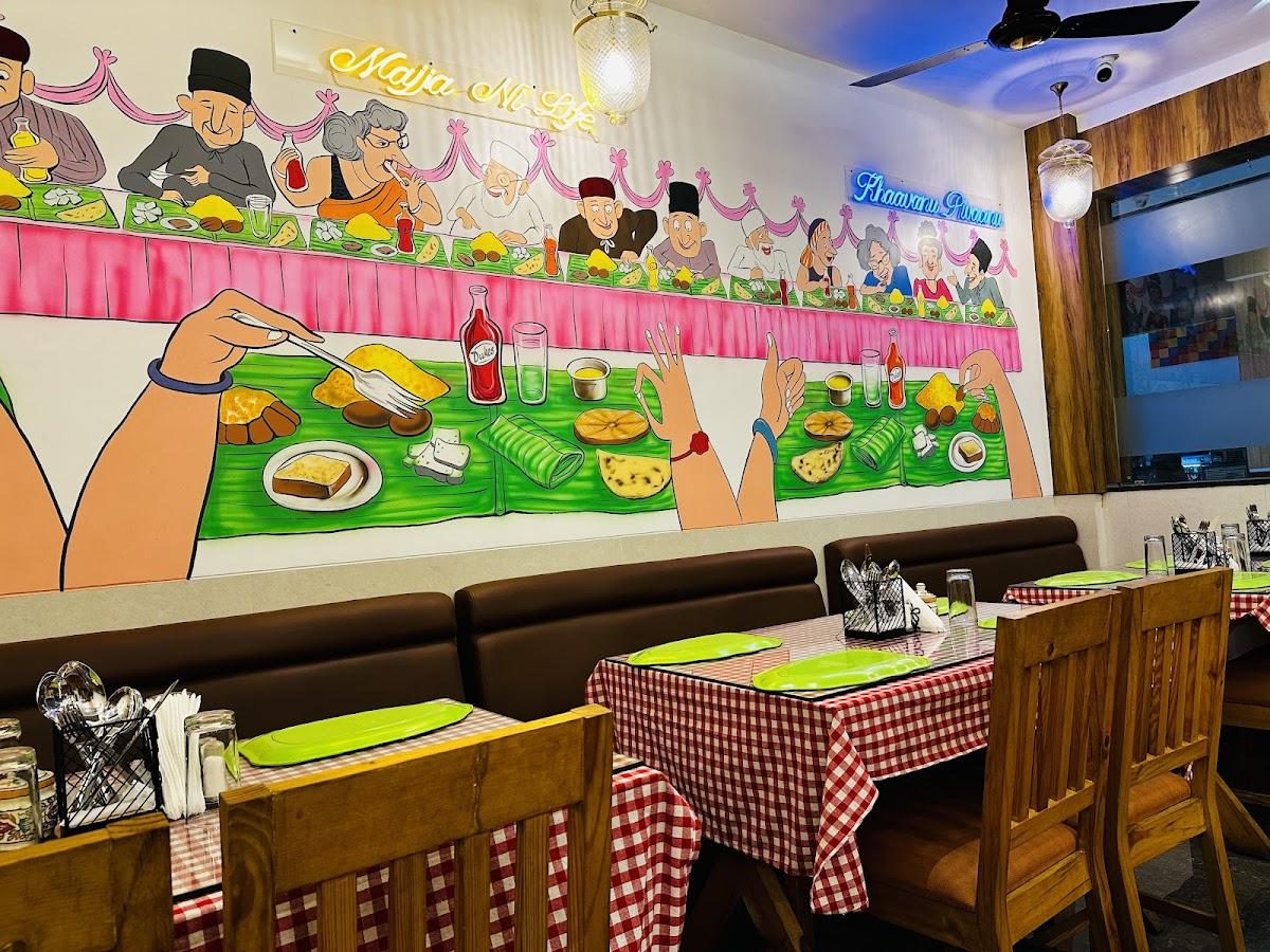 Cafe Farohar, Haloli