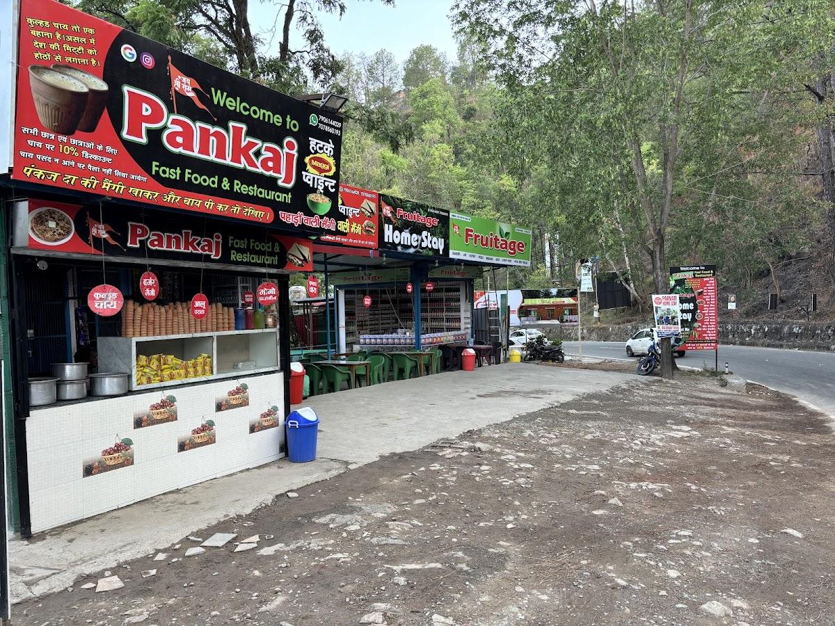 Pankaj fast food restaurant & homestay best maggi point in aamparao best fast food best tea Nainital road