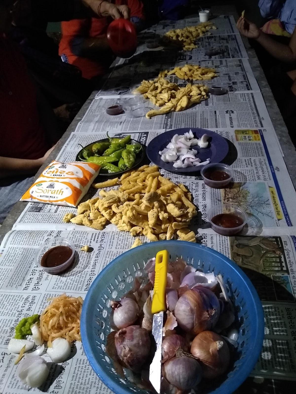 Krishna lila Kumbhania Bhajiya