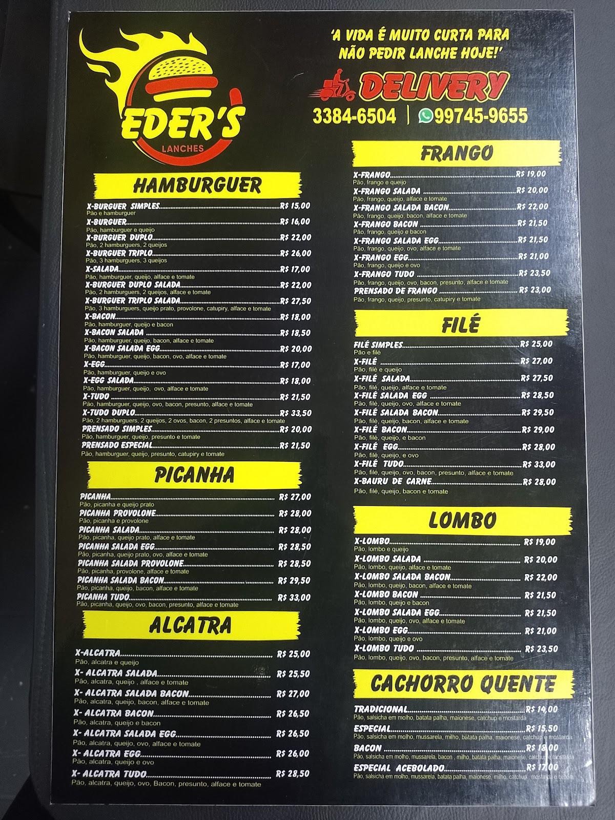 EDER'S LANCHES