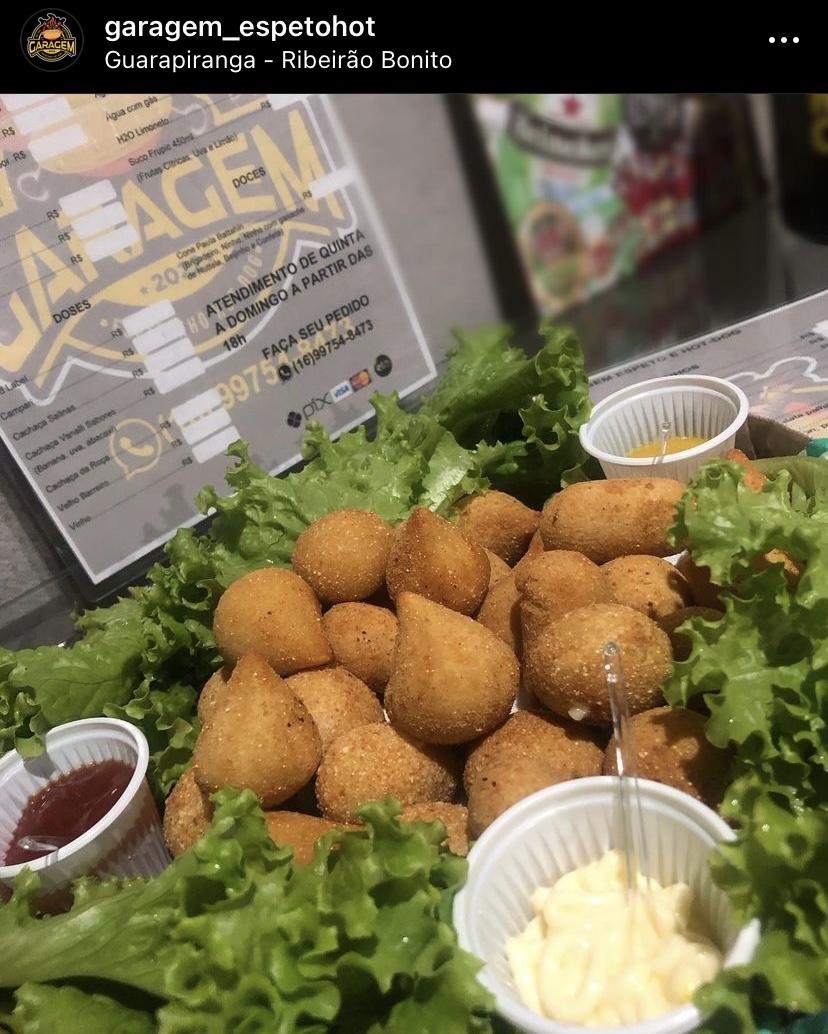 GAREGEM espetinho Hot Dog