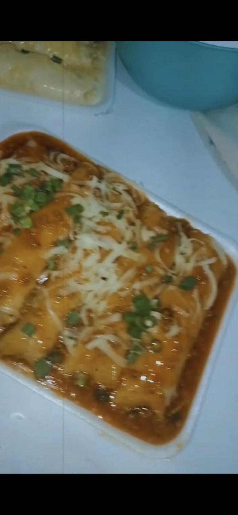 Batatas recheadas da LI