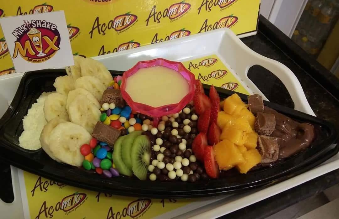 Milk Shake Mix e Açaí