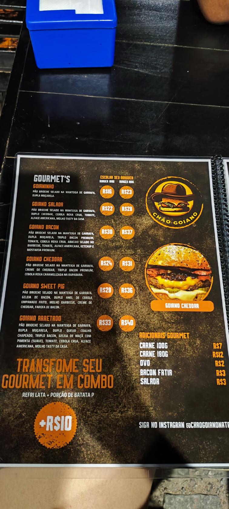 Hamburgueria Goumet Chão Goiano