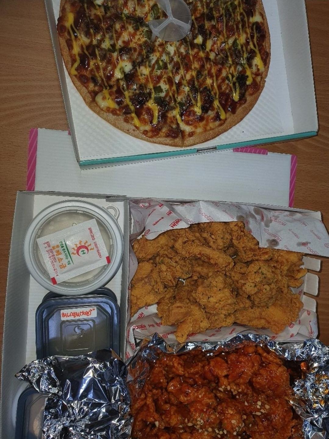 꼬꼬번피자치킨포항오천점