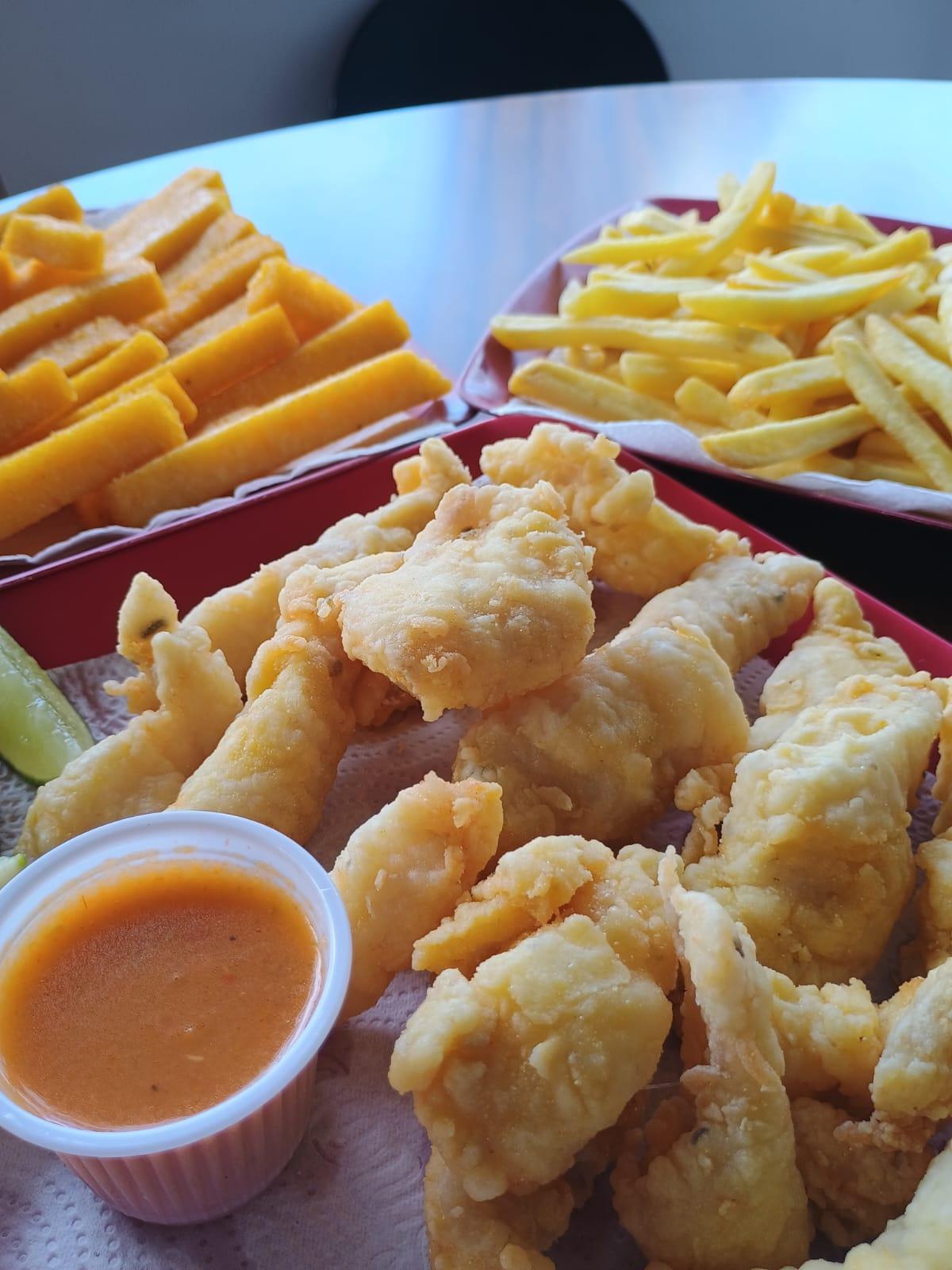 Pesque Pague três irmãos