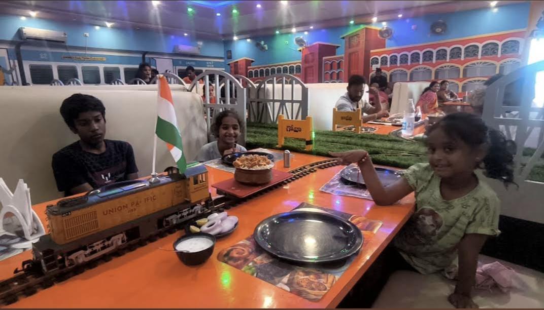 Sudharsan Family Train Restaurant