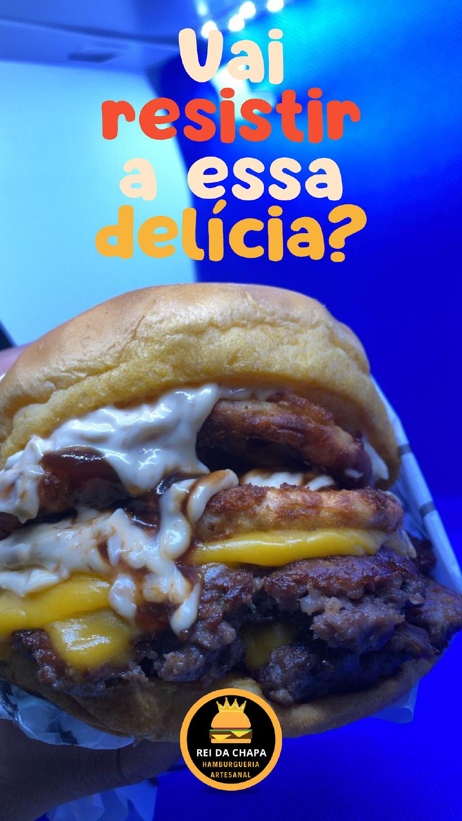 REI DA CHAPA - Hamburgueria Artesanal