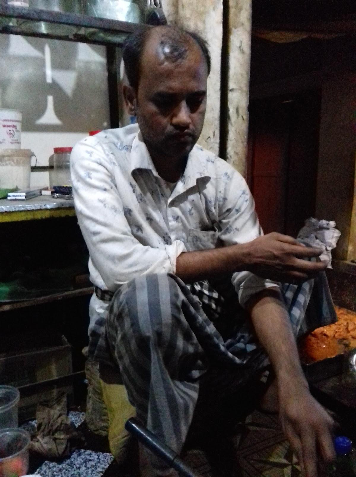 kallu. chicken & Egg fry shope.