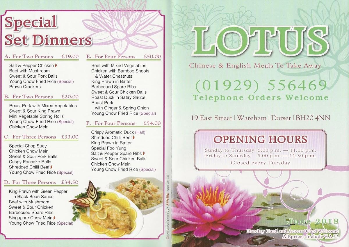 Lotus Chinese Take Away