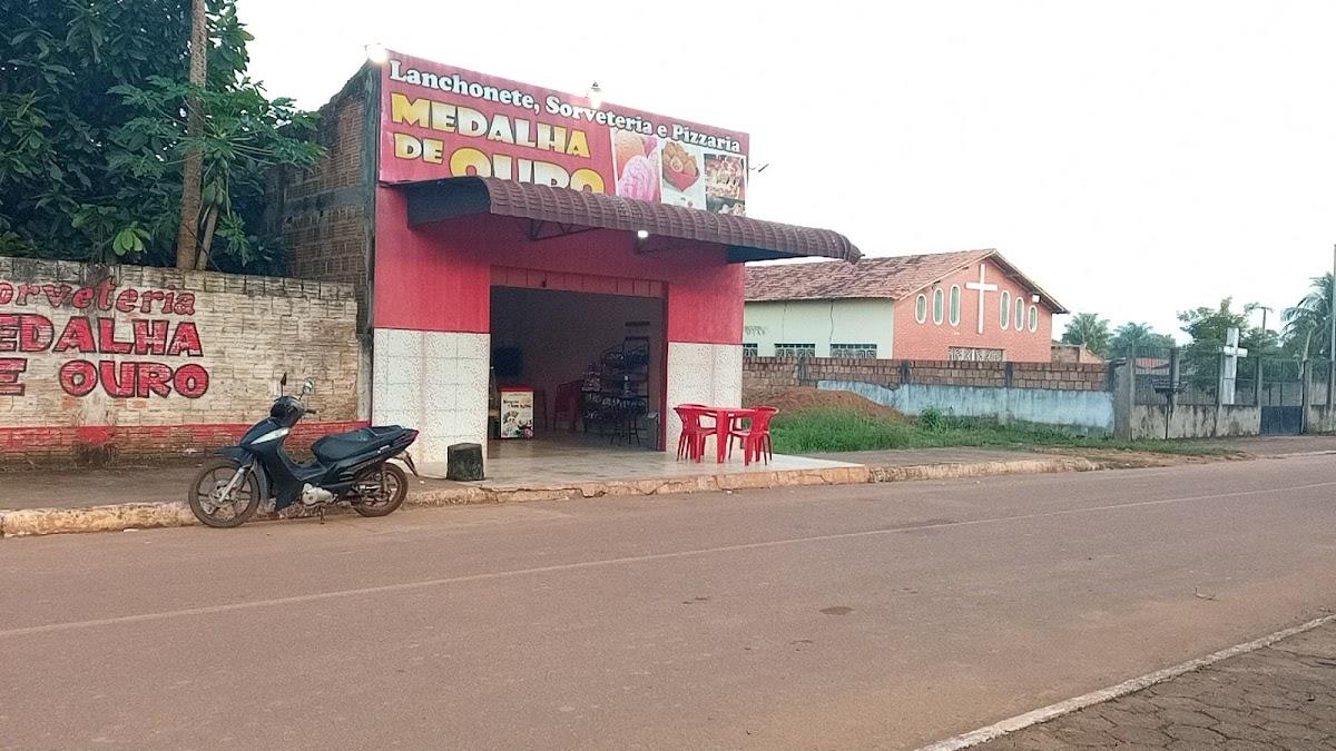 Lanchonete pizzaria e sorveteria medalha de ouro