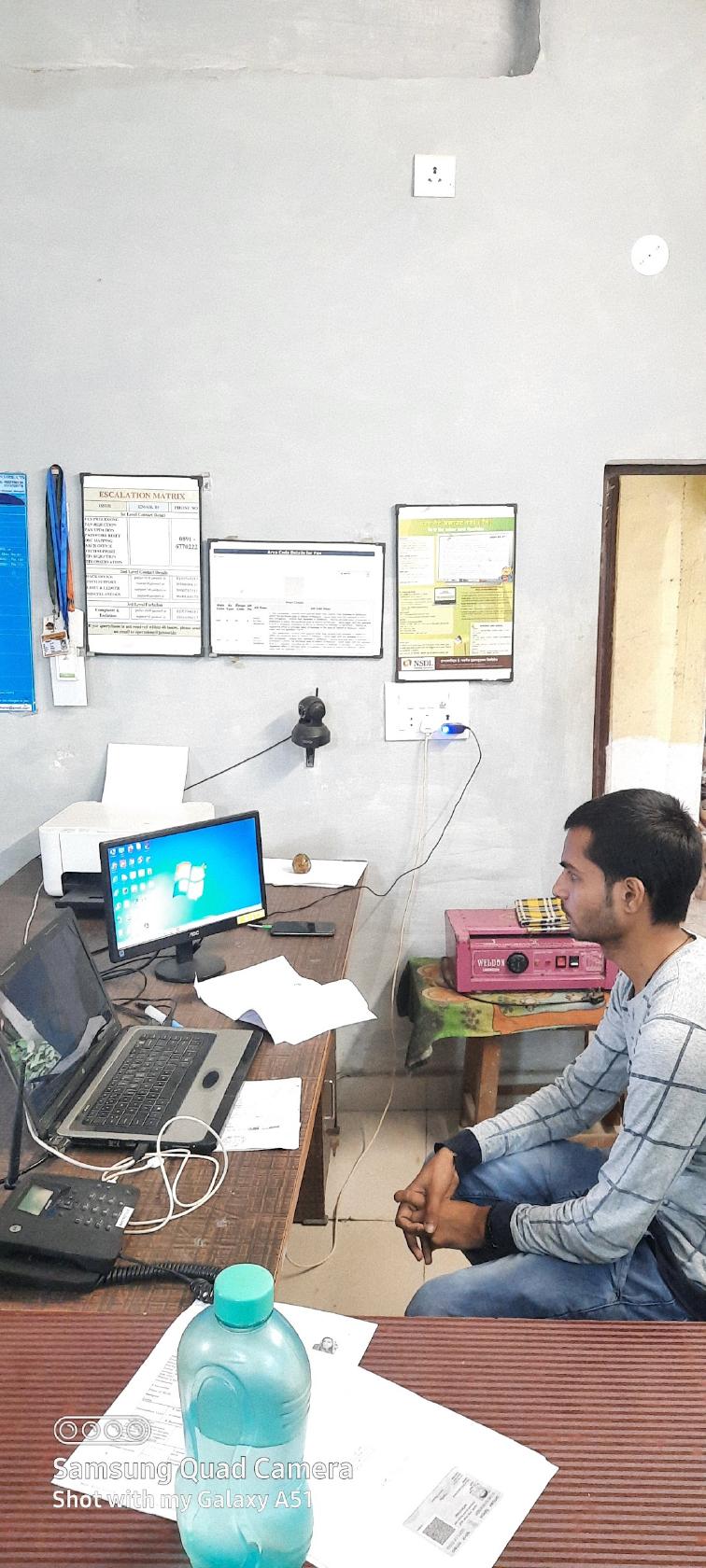 Vakrangee Kendra & NSDL TIN-PAN CENTER (NEW TARGET COMPUTER'S)