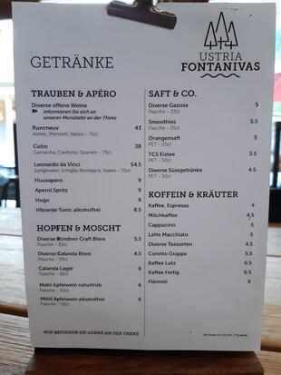 Restaurant Ustria Fontanivas