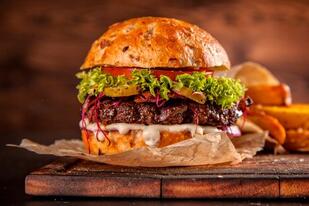 una burger