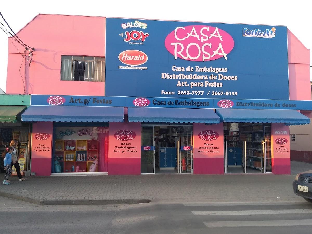 Casa Rosa - Doces - Embalagens - Art. P/ Festa
