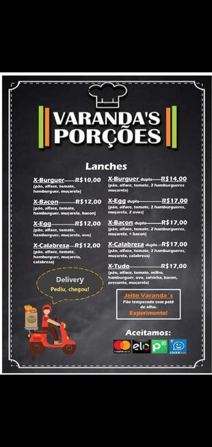 Varanda's Porções