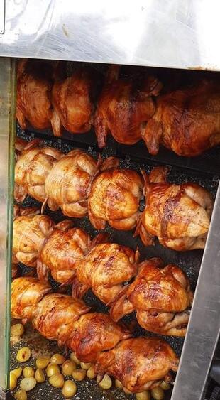 Frango assado mil graul