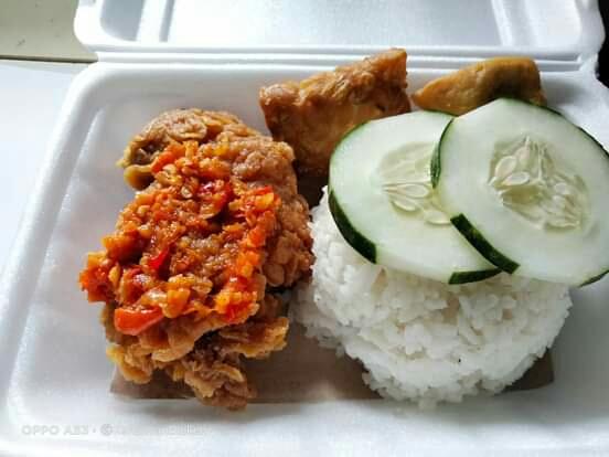 ayam geprek kenzu