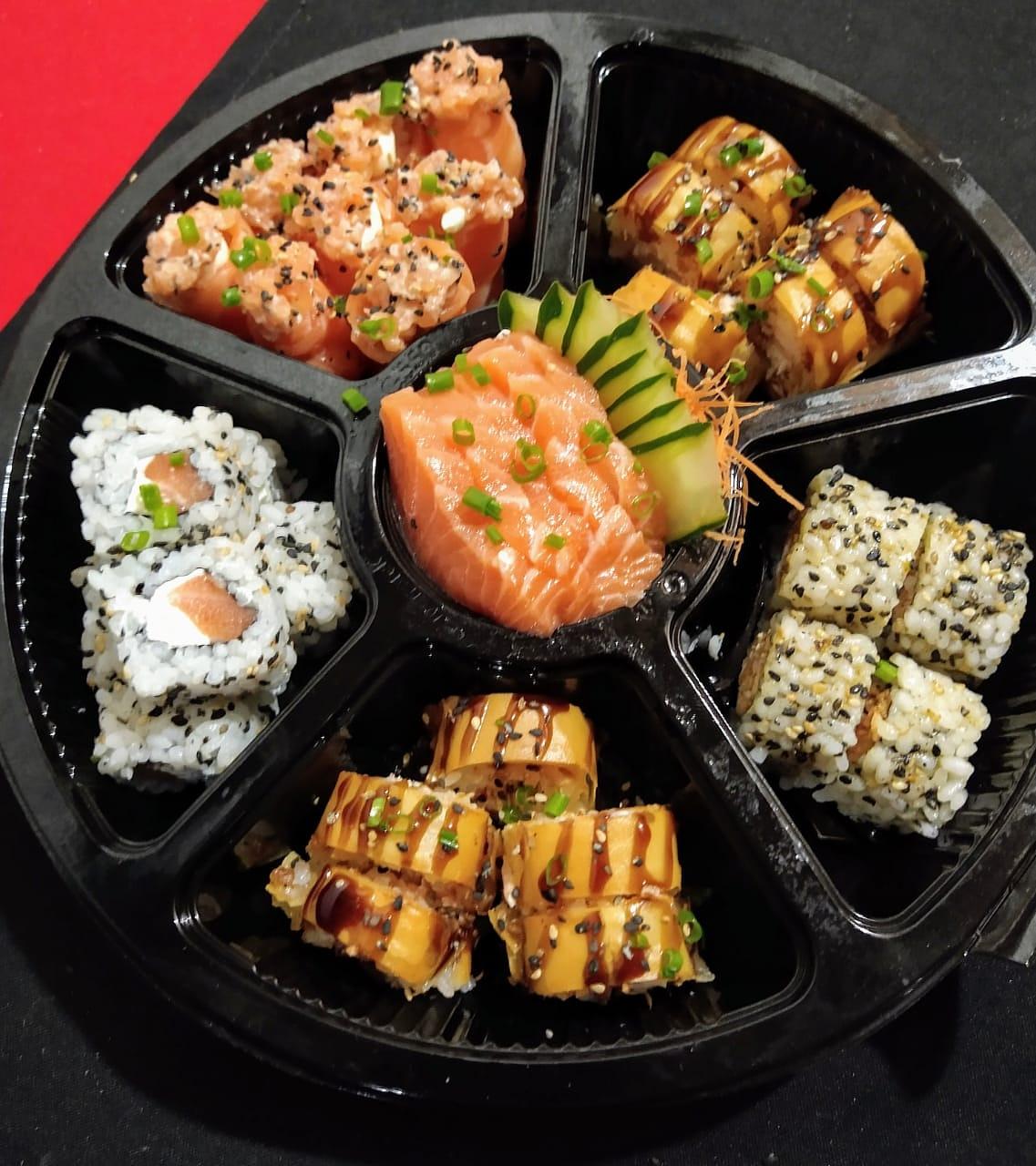 Ôxe sushi comida japonesa