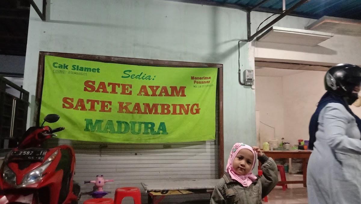 Sate ayam Cak Slamet