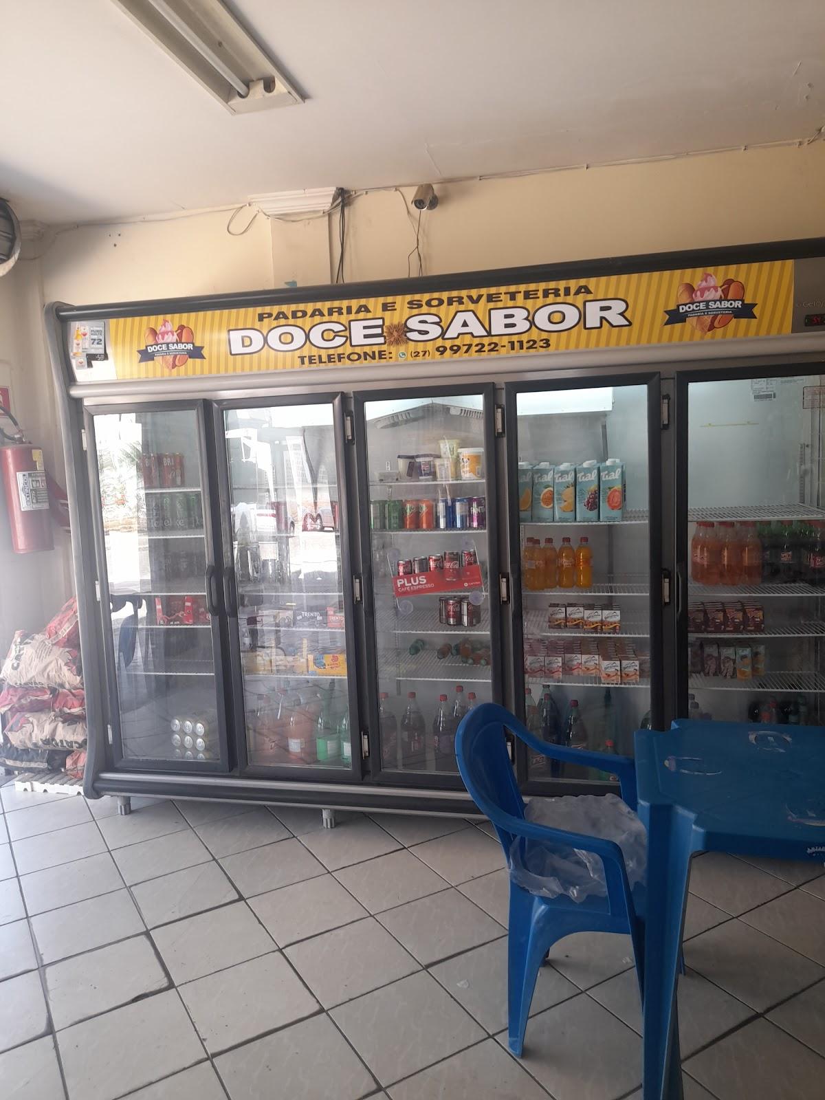 Padaria sorveteria doce sabor