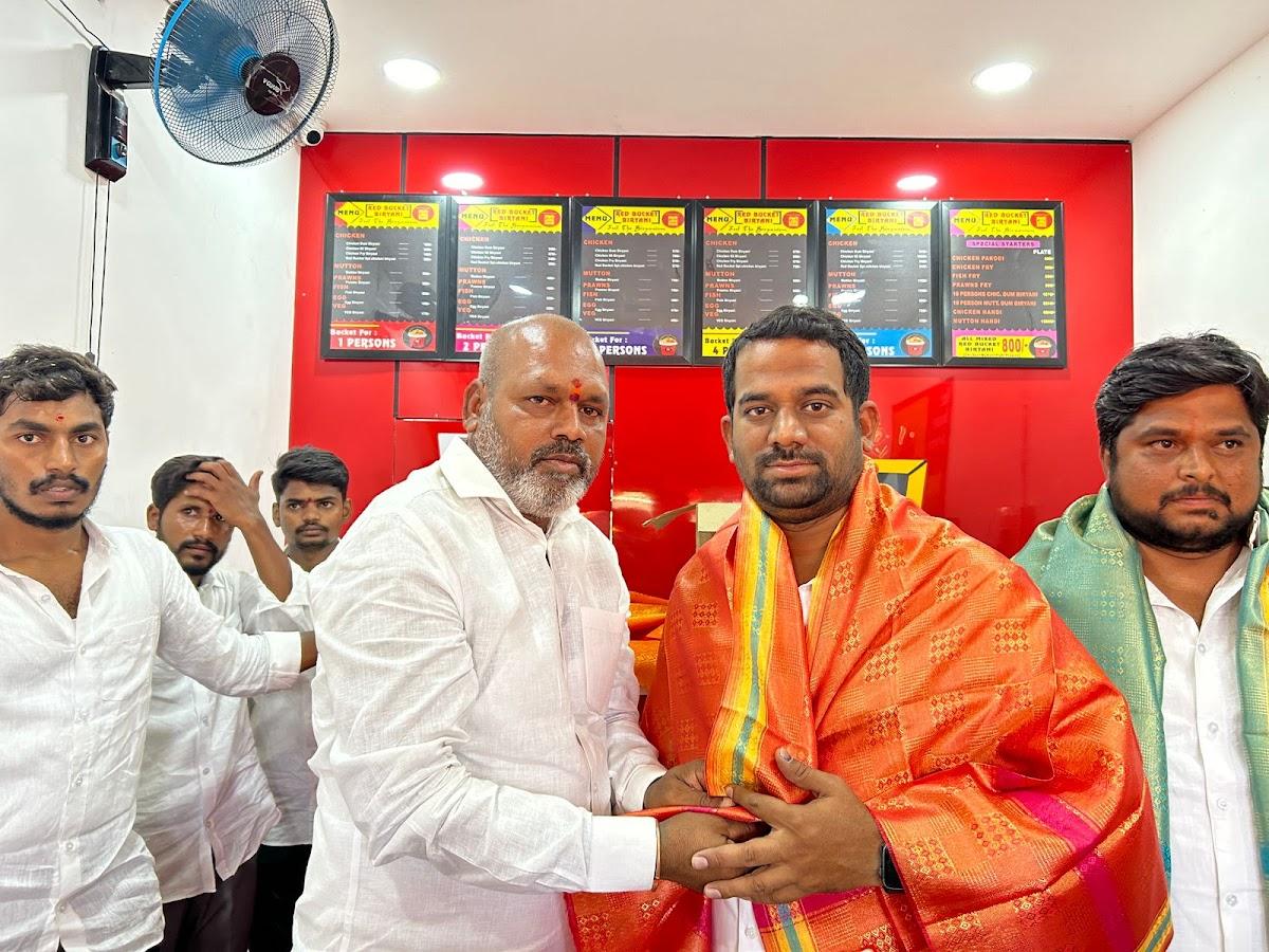 Red bucket biryani jadcherla 2nd branch
