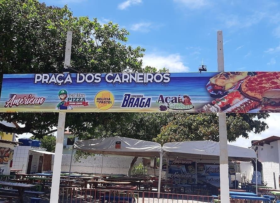 American burg and hot dogs