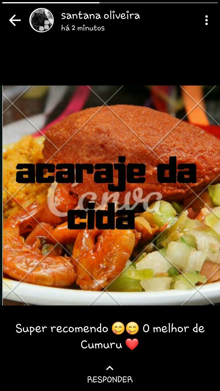 Acaraje da cida e lanchonete