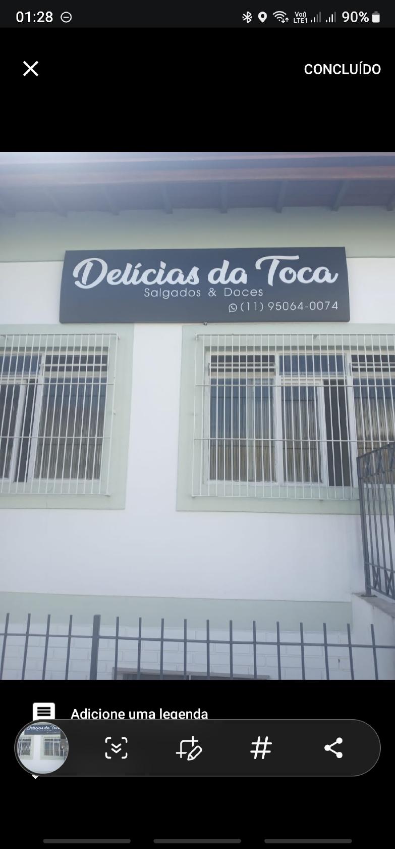 Delicias da Toca - Salgados e doces para festas e lanchonetes