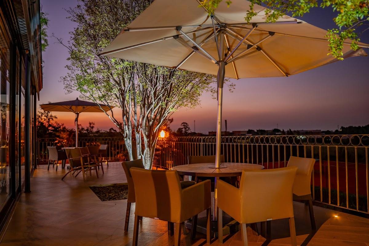 Beach of Terras Restaurant.