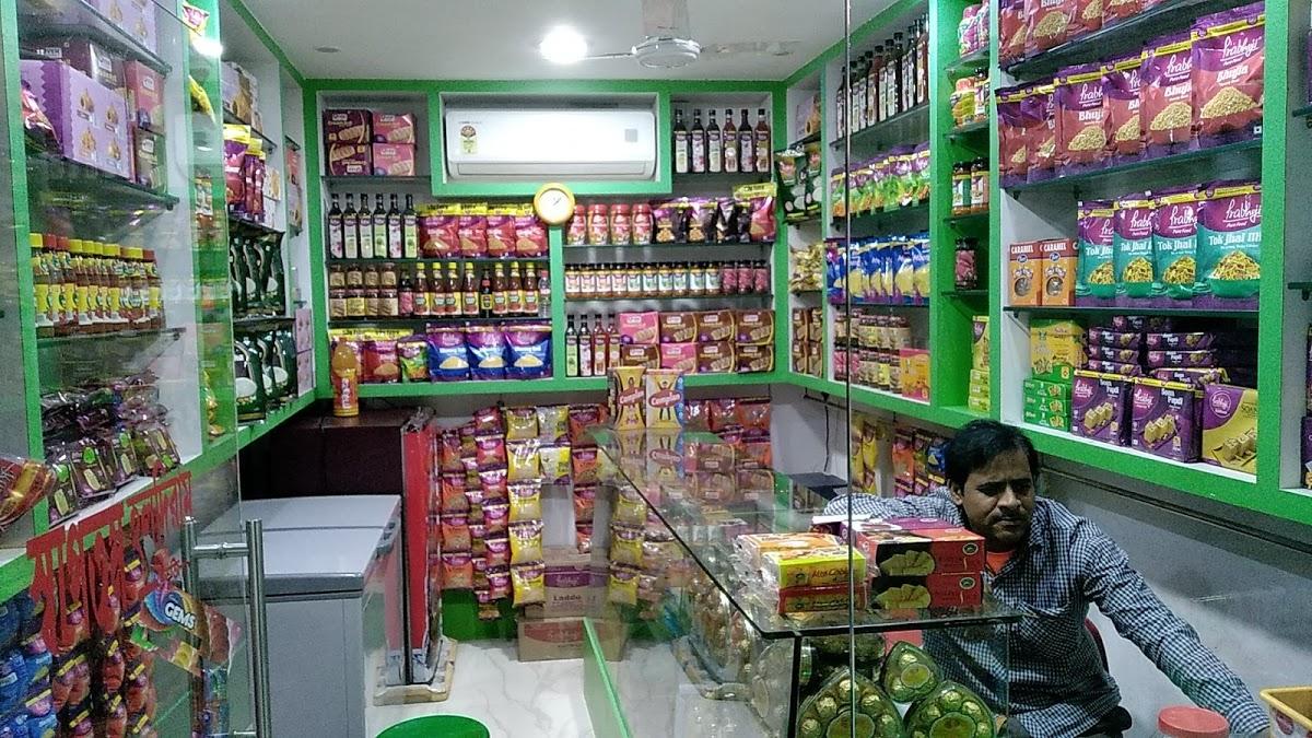 Patra store's Haldiram's