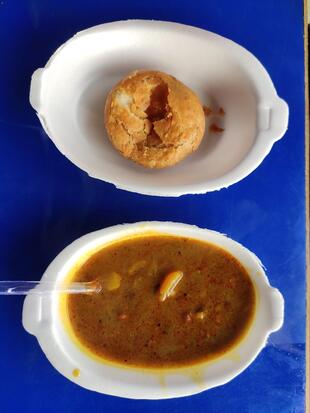 Amit Raj family restaurant