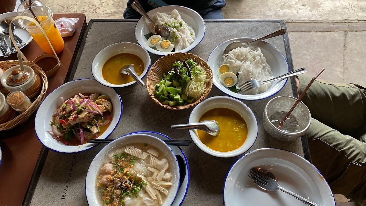 ญวน ก๋วยจั๊บญวน อาหารเช้า ไข่กระทะ สระบุรี