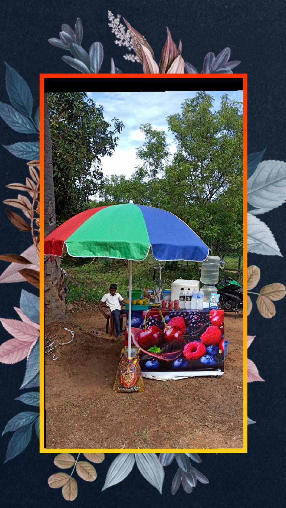 Mini juice shop, Arikenmeadu Entrance