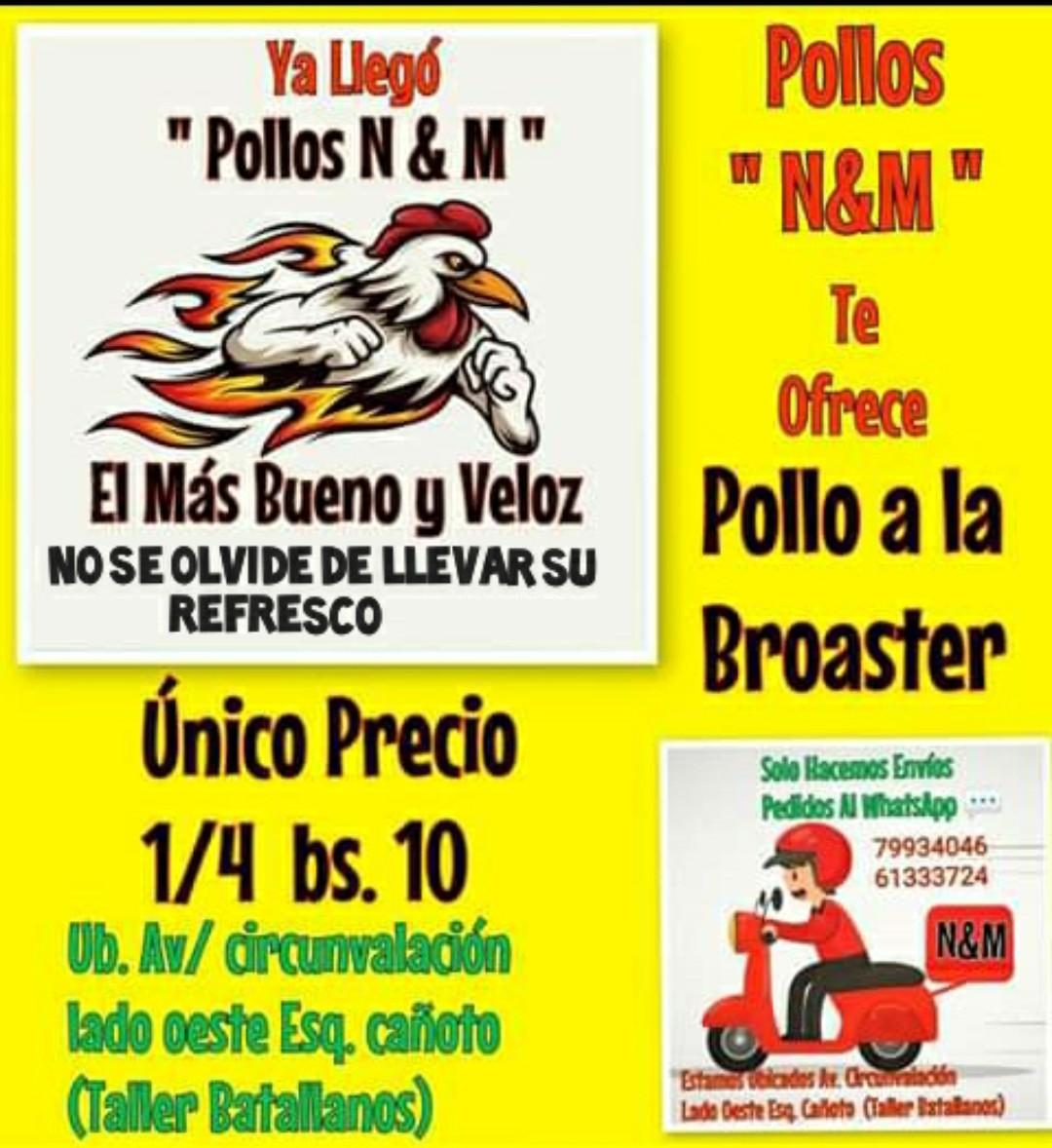 Pollos a la Broaster N&M